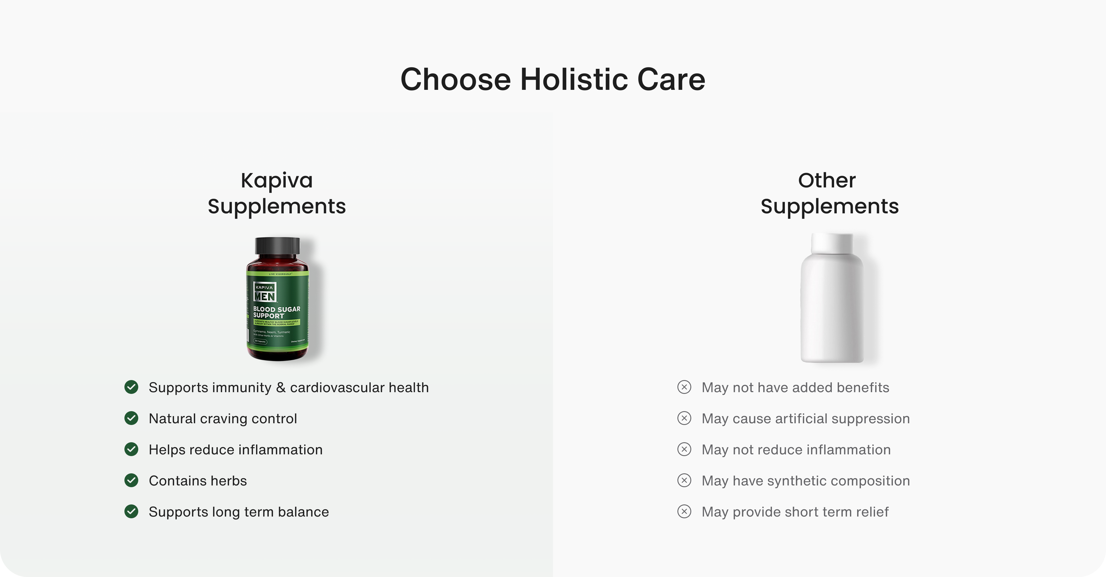 Product comparison image